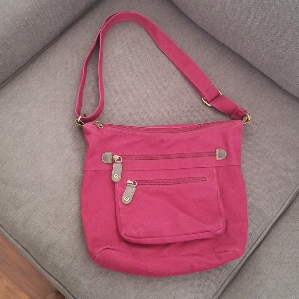 Maroon bag
